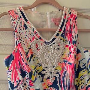 Lilly Pulitzer girls print dress